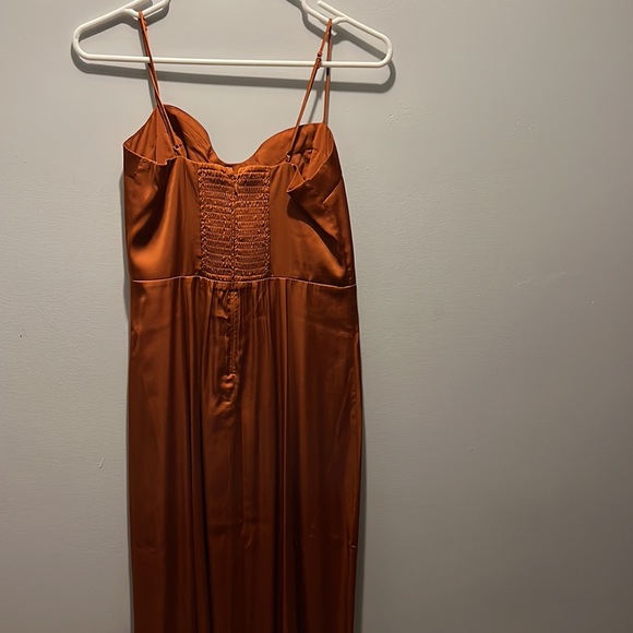 NWT High-Slit Midi Dress - Picture 4 of 7